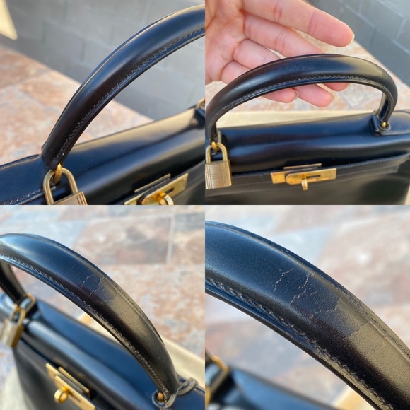 SOLD Hermès Kelly 28 Retourne Satchel 1970s - Picture 10 of 16